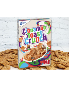 Cinnamon Toast Crunch Cereal 340g Box of 12