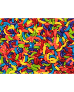 Crazy Rainbow Candy Bananas 1Kg Bag