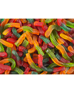Damel Gummy Worms 1kg Bag