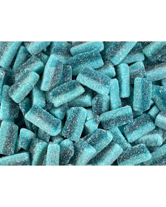 Damel Vegan Friendly SOUR Blue Raspberry Slice 1kg Bag