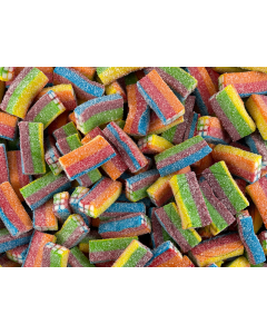 Damel Sour Rainbow Bricks 1kg Bag