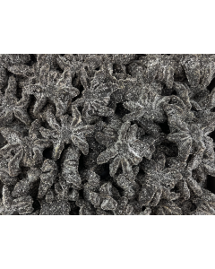 Damel Sugared Black Spiders 1kg Bag