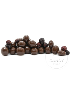 Premium Dark Chocolate Coated Cranberries 500g Bag