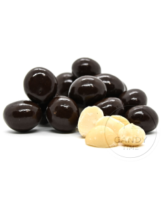 Premium Dark Chocolate Coated Macadamias 500g Bag