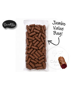 Darrell Lea Milk Chocolate Raspberry Twists 875g Bag