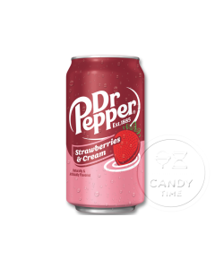 Dr Pepper Strawberries n Cream Box of 12