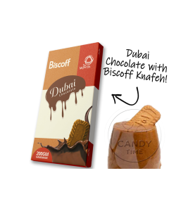 Dubai Chocolate Biscoff 200g Block Box of 8