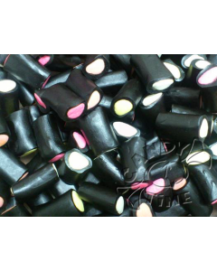 Dutch Licorice Fruit Rockies 1kg Bag