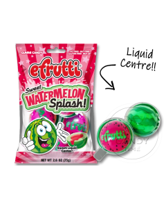 eFrutti Watermelon Splash 3D Gummi Bag Box of 12
