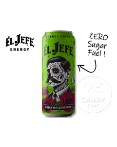 El Jefe Energy Drink Zuma Watermelon Can Box of 12