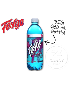 Faygo USA Cotton Candy 680ml Bottle Box of 24