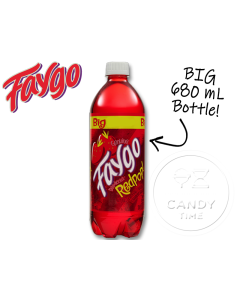 Faygo USA Red Pop 680ml Bottle Box of 24