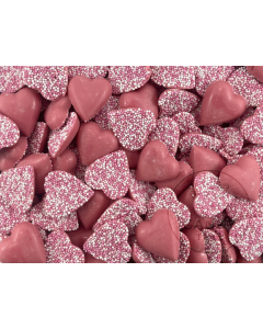 Hannah's Pink Hearts 1Kg Bag
