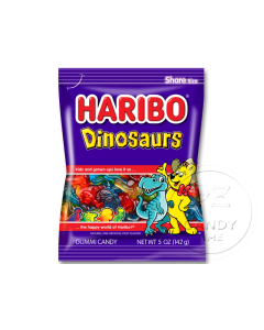 Haribo Dinosaurs Peg Bag Single