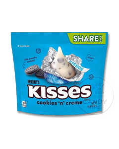 Hersheys Kisses Cookies n Creme Cream Share Bag