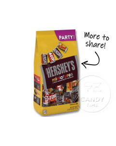 Hersheys Miniatures Party Pack 1.01kg Bag Single