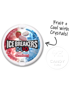 Icebreakers DUO Strawberry Sugar Free Mints Single