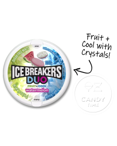 Icebreakers DUO Watermelon Sugar Free Mints Box of 8