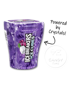 Icebreakers Ice Cubes Arctic Grape Gum Box of 4