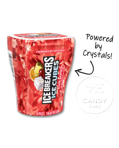 Icebreakers Ice Cubes Fruit Punch Gum Box of 6