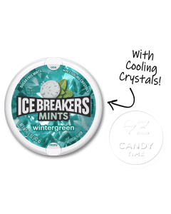 Icebreakers Wintergreen Sugar Free Mints Box of 8