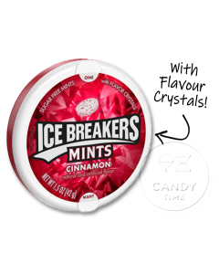Icebreakers Cinnamon Sugar Free Mints Box of 8
