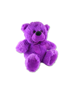 Coloured Bear 23cm Purple