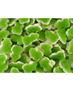 Juicy Jelly Green Frogs 1kg