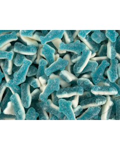 Juicy Jelly Sour Blue Sharks 1kg
