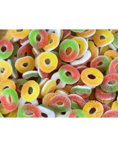 Juicy Jelly SOUR Fruit Rings 1kg