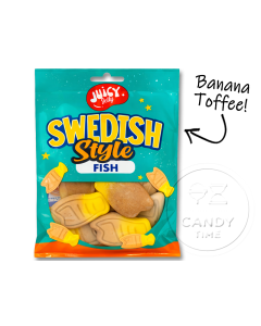 Swedish Style Banana Toffee Fish Peg Bag Single