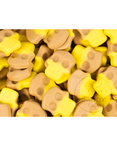 Swedish Skulls Banana Toffee 1kg Bag