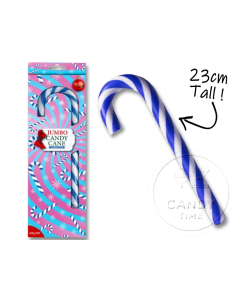 Christmas Jumbo Candy Cane Bubblegum Single