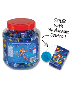 Ka-Bluey SOUR Blast Blue Raspberry 100 Pce Tub