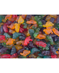 Kervan USA Assorted Colours Dinosaurs 2.26kg Bag