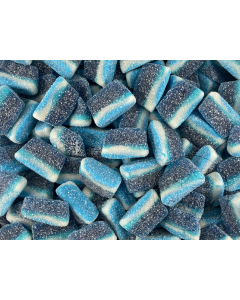 Kingsway UK Fizzy Blue Raspberry Slice 1kg Bag