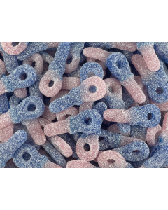 Kingsway UK Fizzy Bubblegum Tongue Painting Dummies 1kg Bag