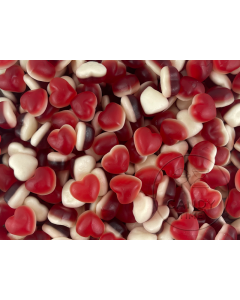 Kingsway UK Gummy Hearts 1kg Bag