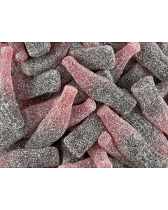 Kingsway UK JUMBO Fizzy Cherry Cola Bottles 1kg Bag