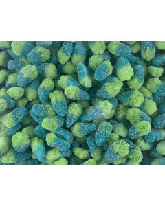Kingsway UK Mini Fizzy Blue Raspberries 1kg Bag