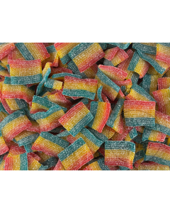 Kingsway UK Mini Fizzy Rainbow Belts 1kg Bag