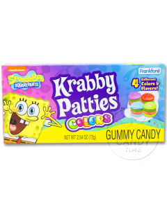 Krabby Patties Colours Video Box Box of 12