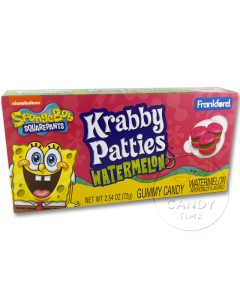 Krabby Patties Watermelon Video Box of 12