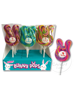 Large Swirly Easter Bunny Pops Single