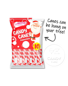 Christmas Candy Canes 10 Pack