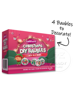 Christmas DIY Baubles with Jelly Beans 6 Pack Box of 8