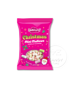 Christmas Mini Marshmallows Vanilla Bag Box of 24