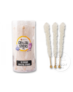 Crystal Rock Candy Sticks Sugar White