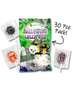 Halloween Lollipops 30pce Pack
