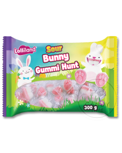 SOUR Gummy Bunny Hunt Easter Bag Box of 12